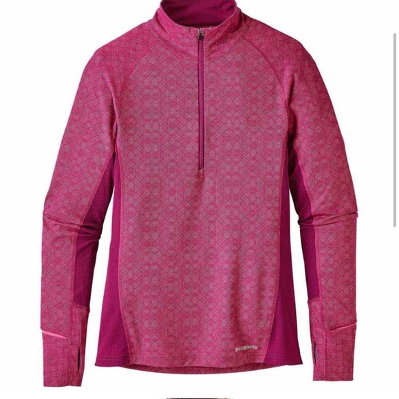 Patagonia All Weather Zip Neck Long Sleeve Top cc. - Picture 3 of 15